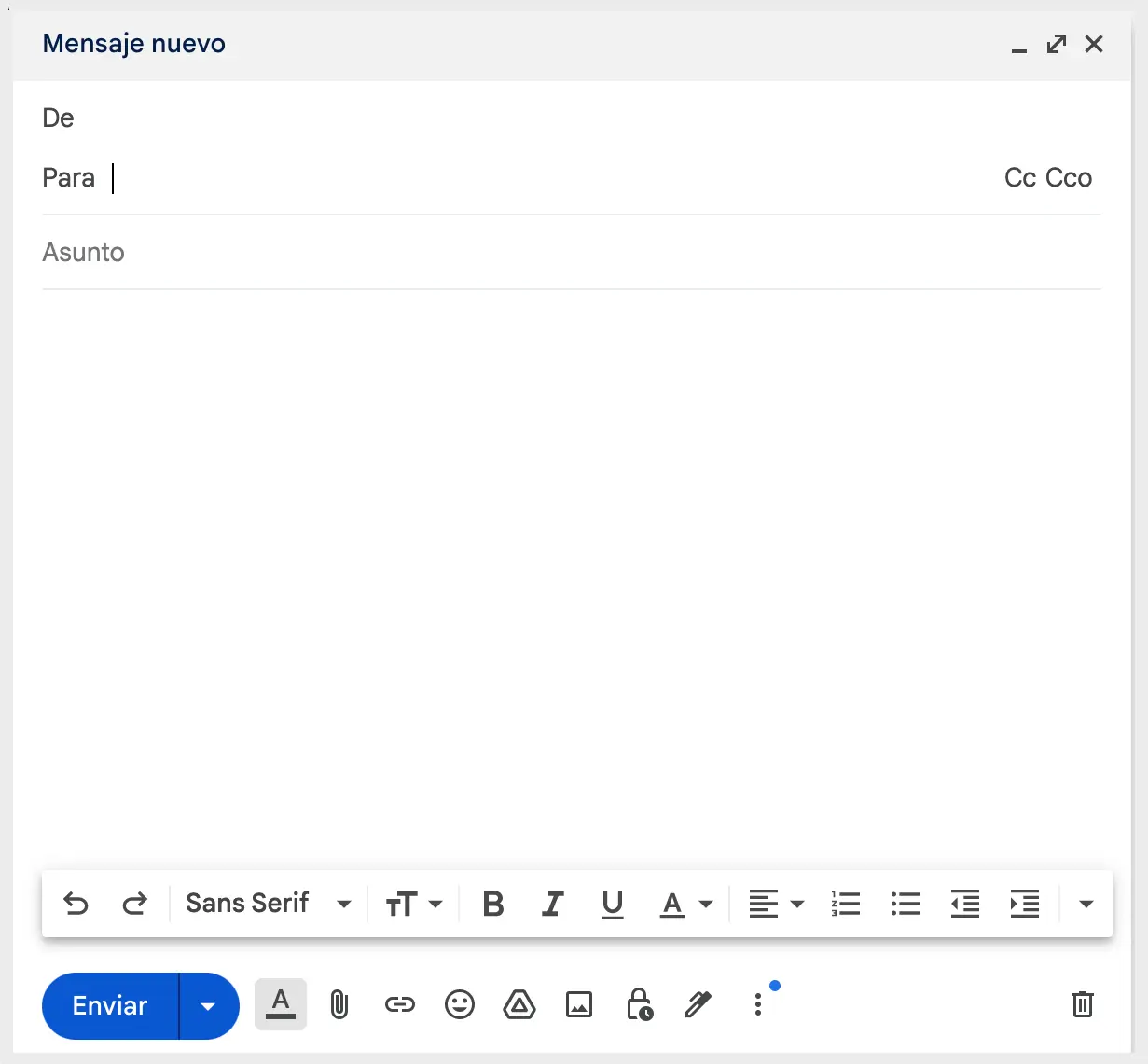 Enviar un email con Gmail